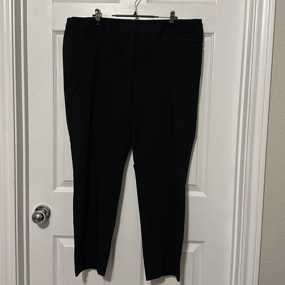George 20W Average Black Slacks